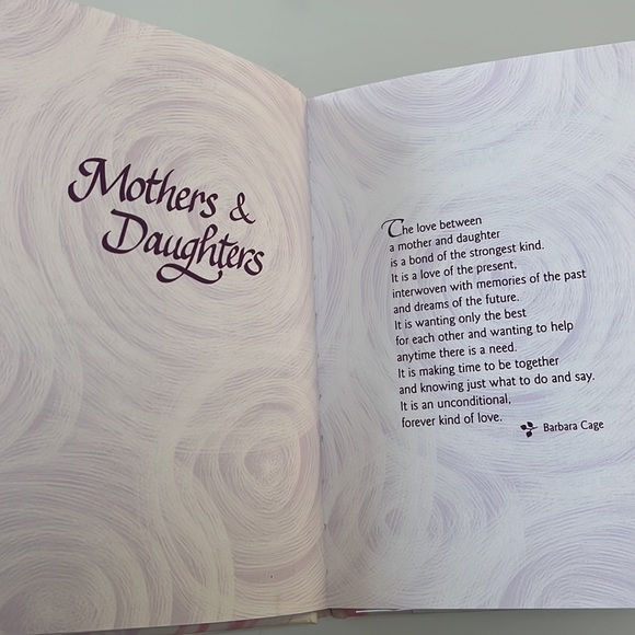 Mothers & Daughters Blue Mountain Arts Gift Book, NEW - Picture 7 of 8